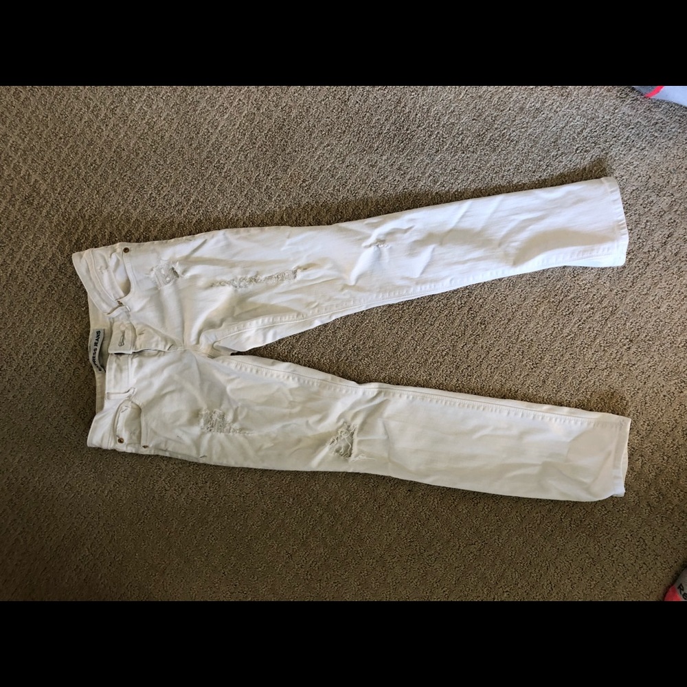 White jeans